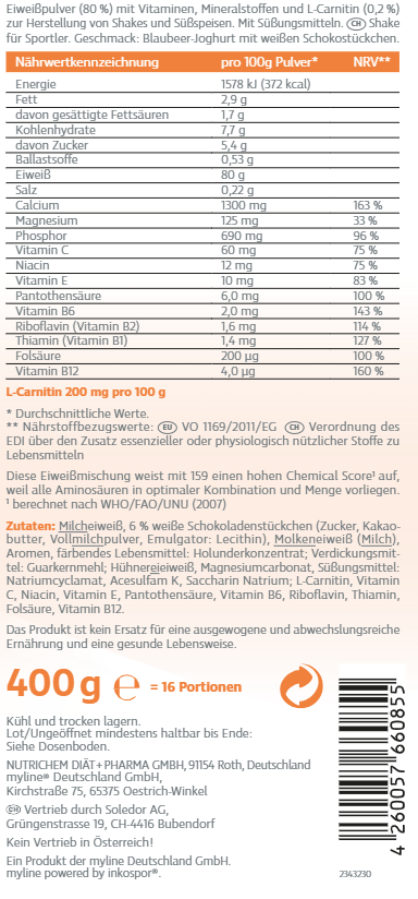 myLine Eiweiß (DE)