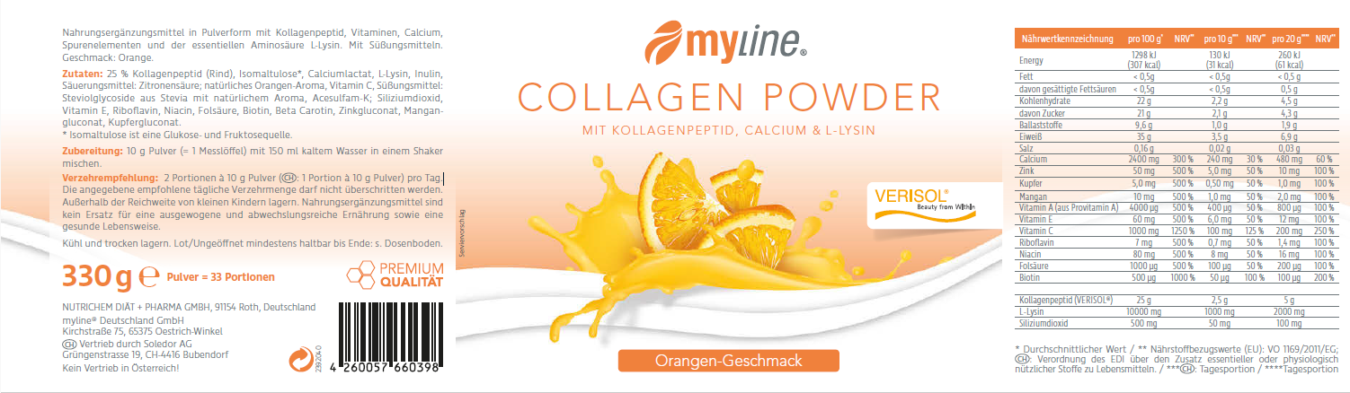 myline Kollagen Pulver (DE)