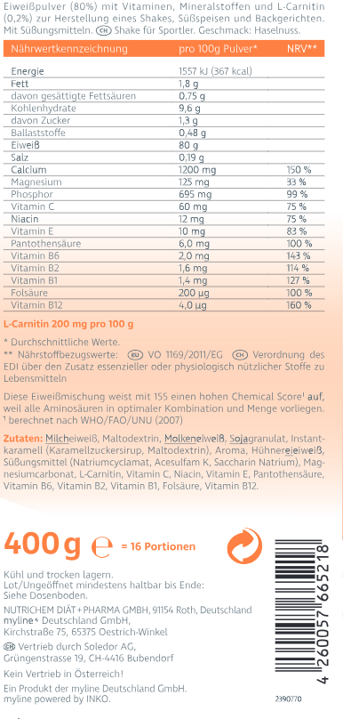 myLine Eiweiß